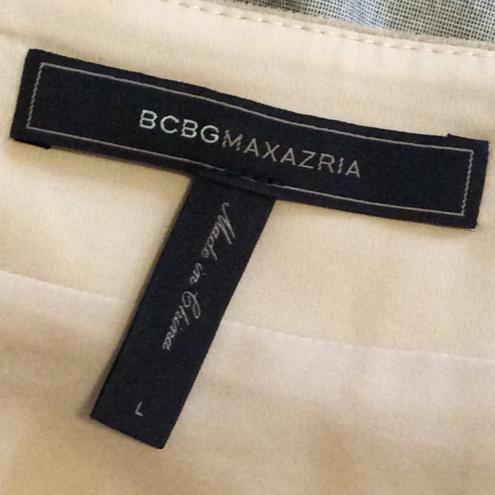 BCBGMAXAZRIA Tan Suede Skirt - Size L - Picture 3 of 3